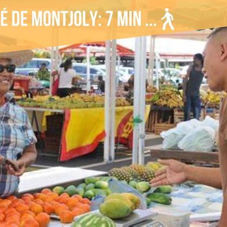 T2 Le Cosy, Au Coeur De Montjoly, Parking, Clim Appartement Remire-Montjoly Buitenkant foto