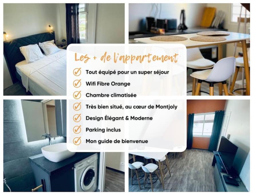 T2 Le Cosy, Au Coeur De Montjoly, Parking, Clim Appartement Remire-Montjoly Buitenkant foto